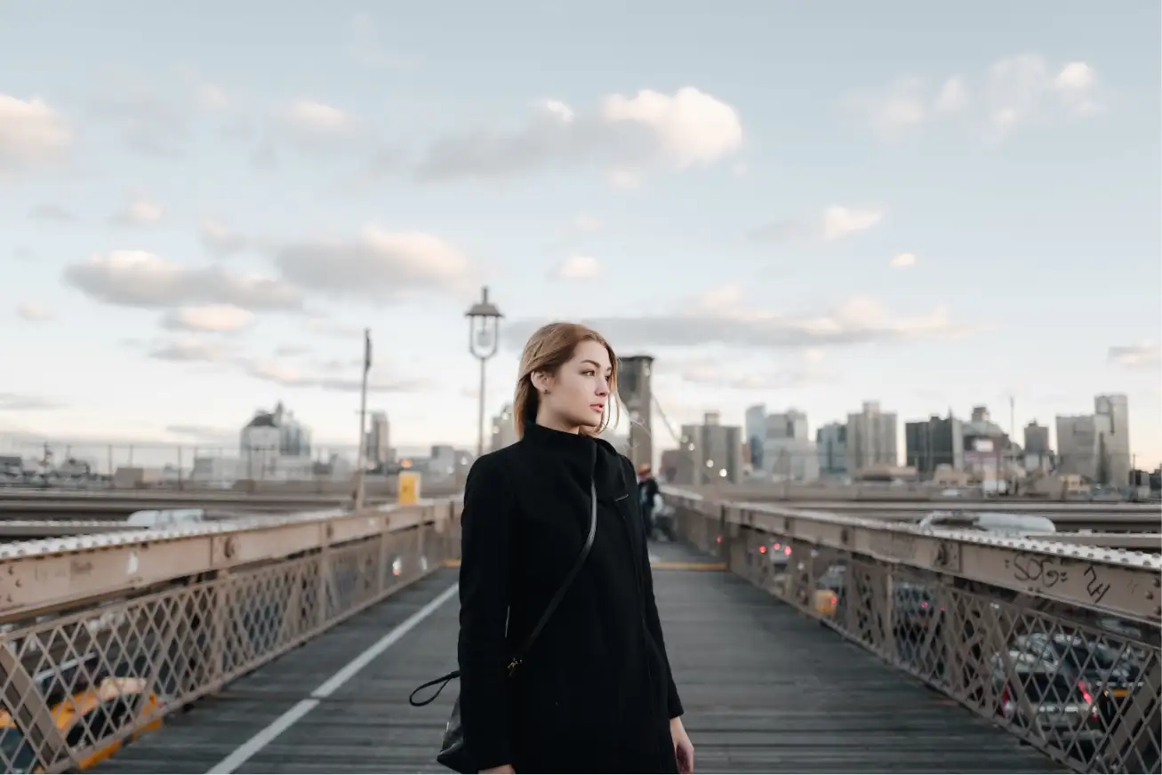 the maiden in the black coat