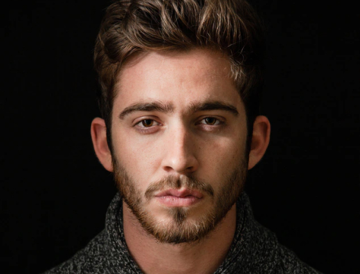 man with a beard