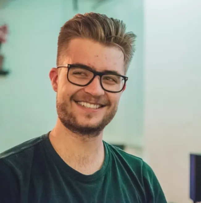 Profile picture of smiling man