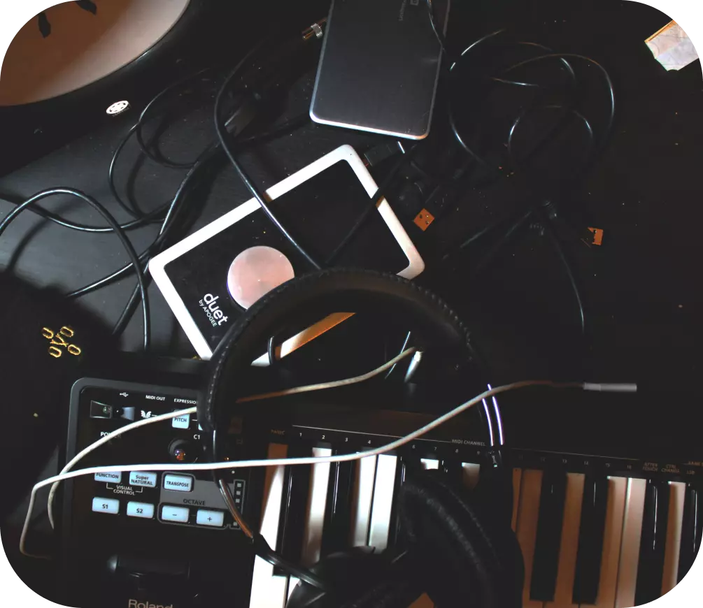 phones, headphones, tablets