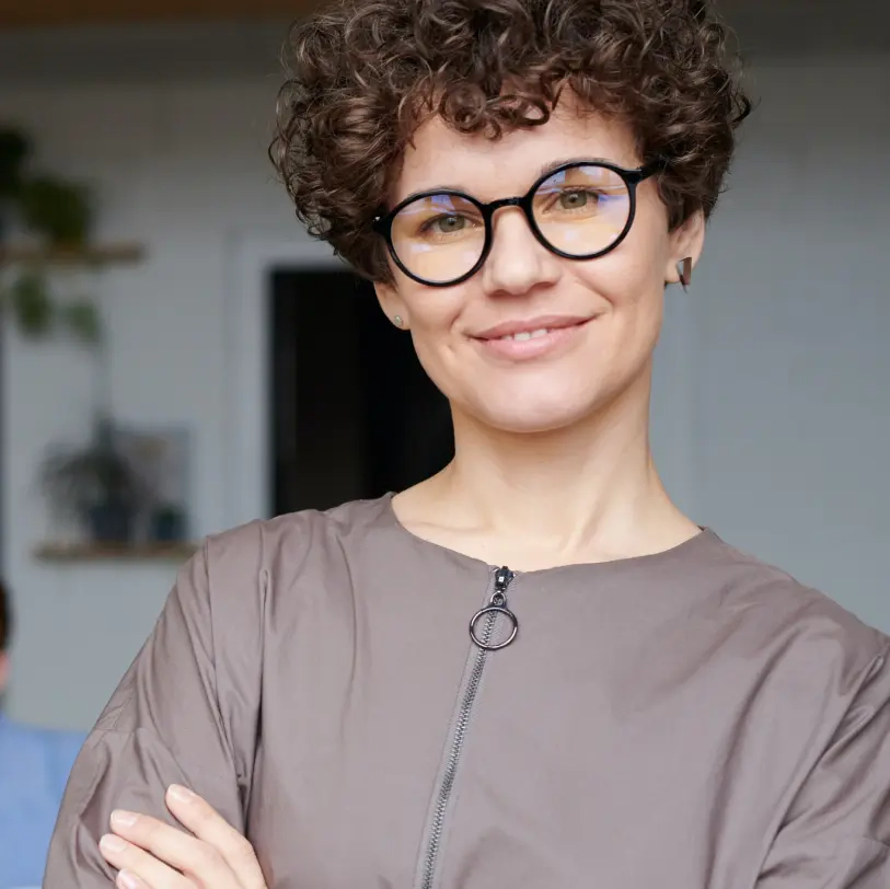 Woman With Glasses