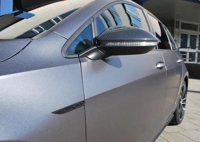gray car
