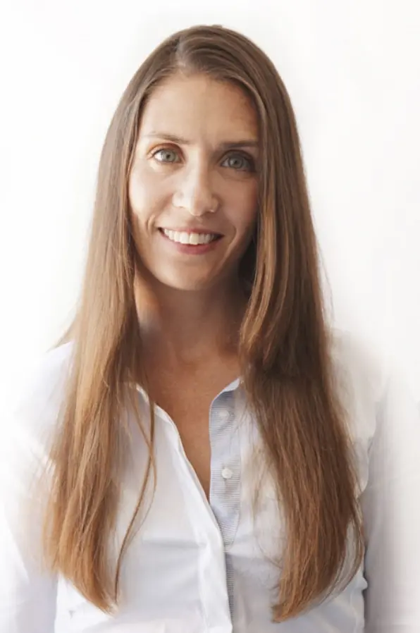 a girl with brown hair