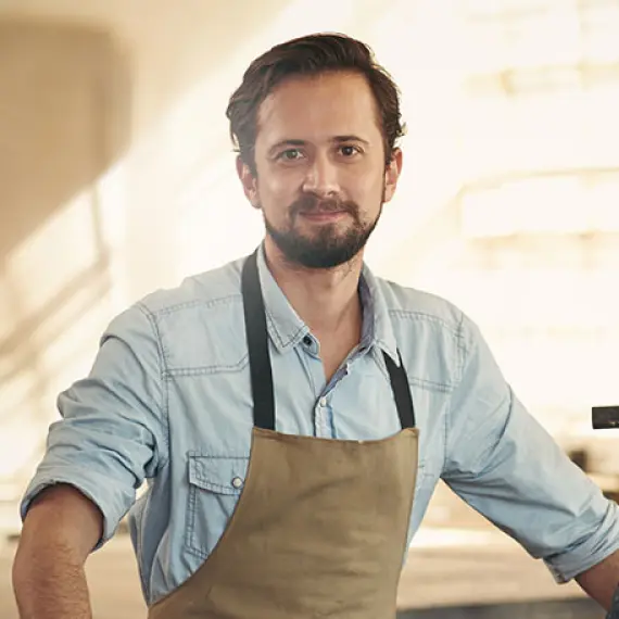 a man with a beard