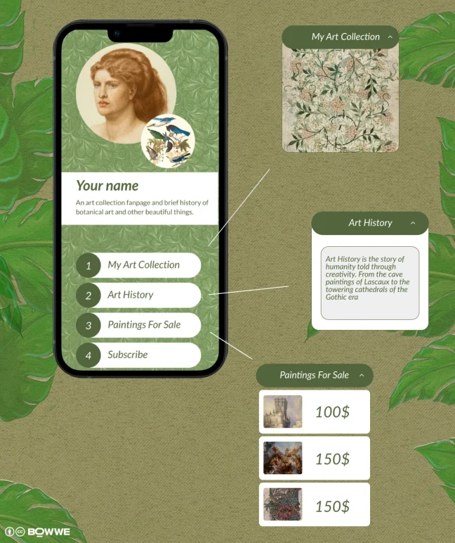 Graphic - Micro Page for Artist