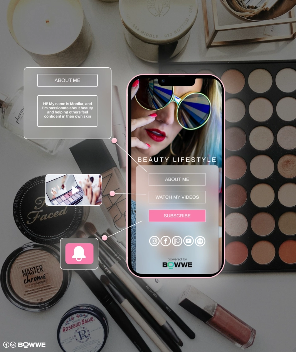 Graphic - Micro Page for Blogger/Vloger