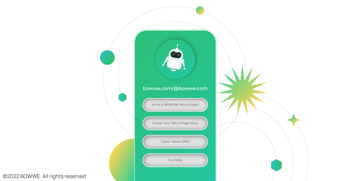 Gráfico - oferta de microsite