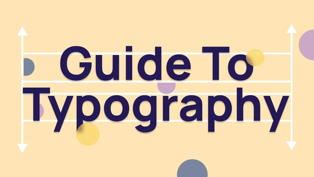 Yellow-orange background with dots with text 