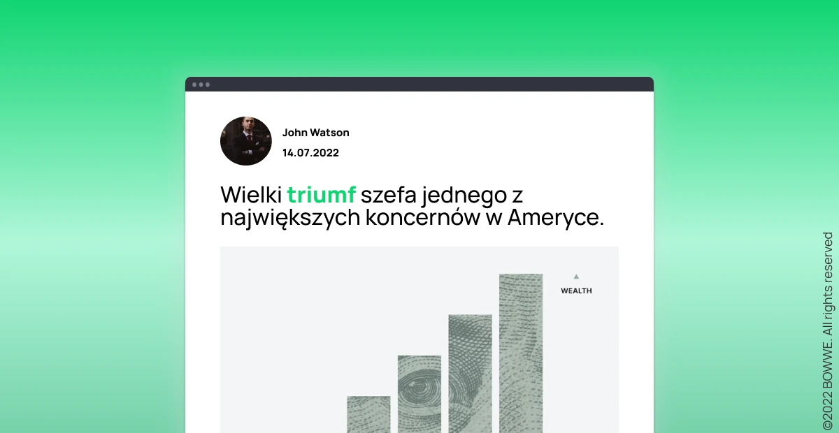 Przykłady użycia: Słowa próżności