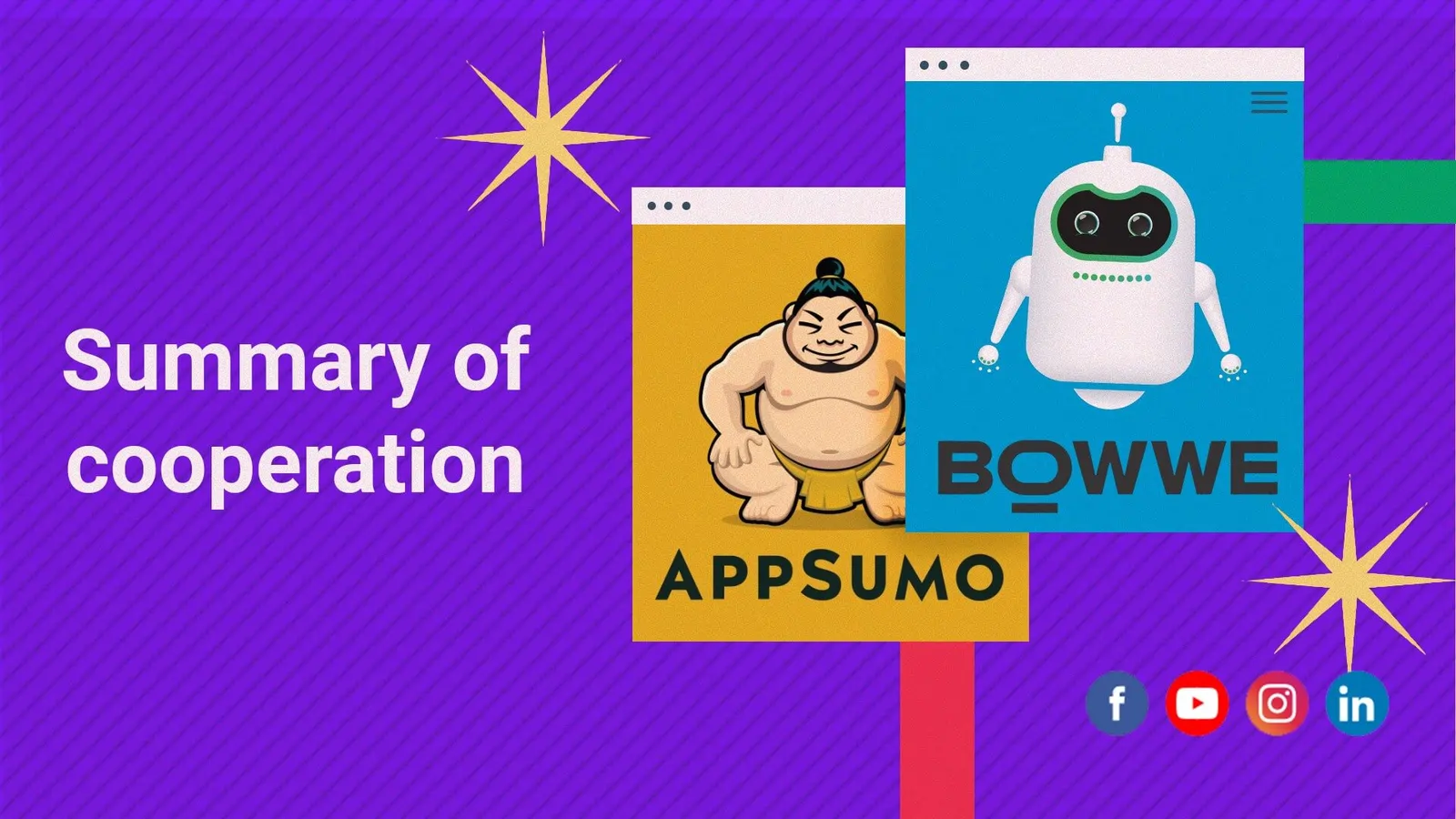 Logo BOWWE and AppSumo