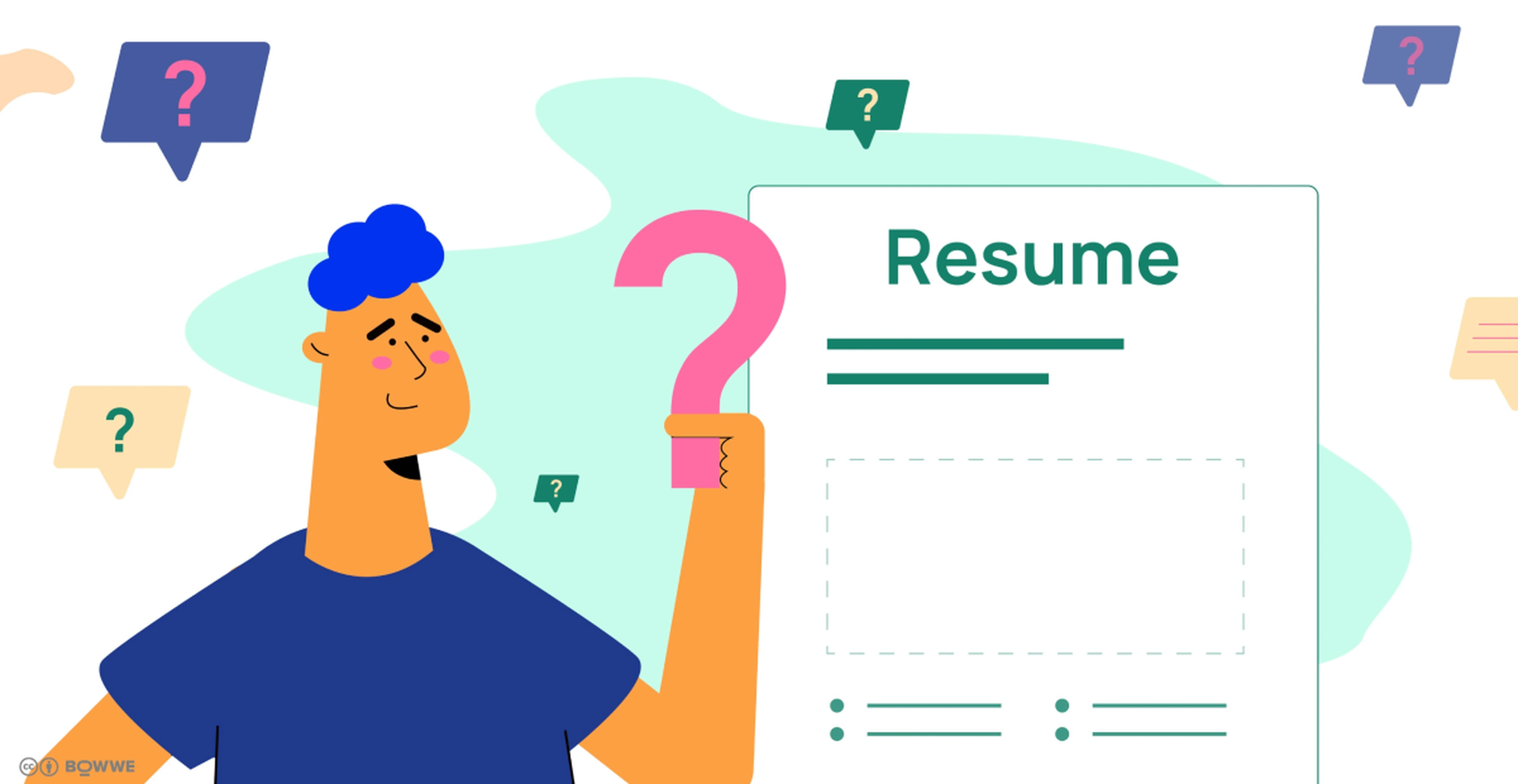 Graphic for paragraph -  5 Secret tricks to make your CV great!