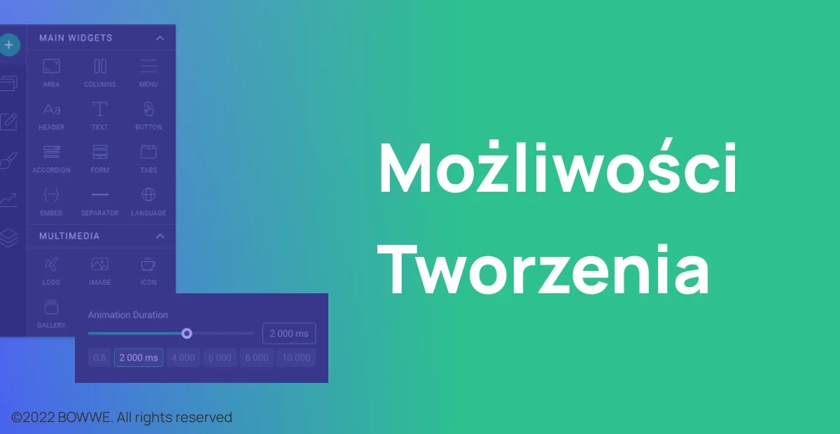 BOWWE vs. Webflow - Możliwości Tworzenia