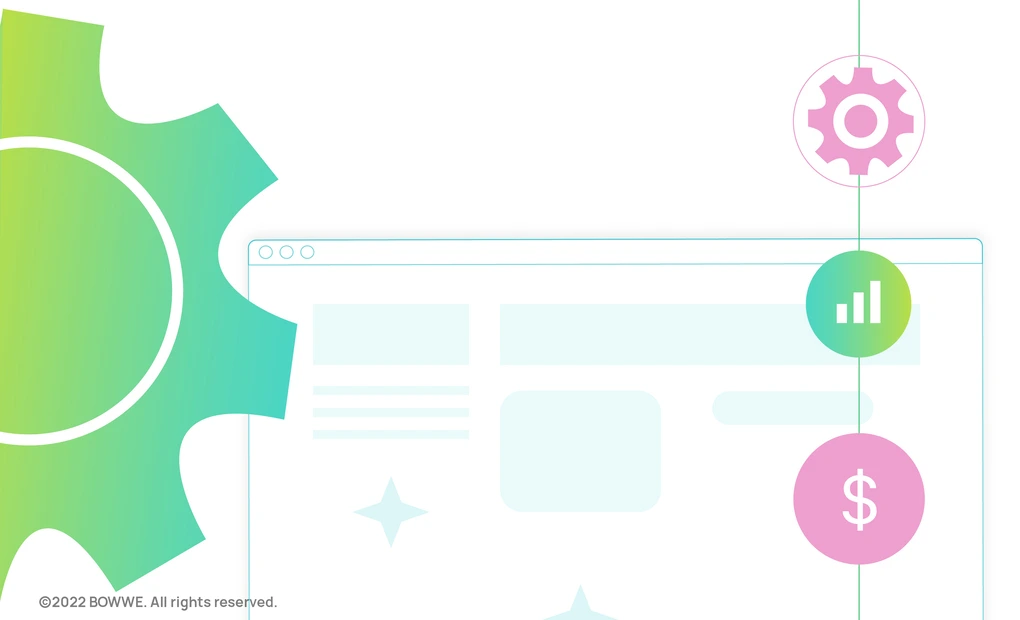  The outlines of the browser window along with the green screw.