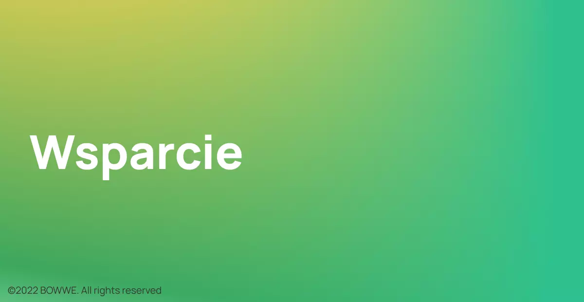 Grafika - Wsparcie