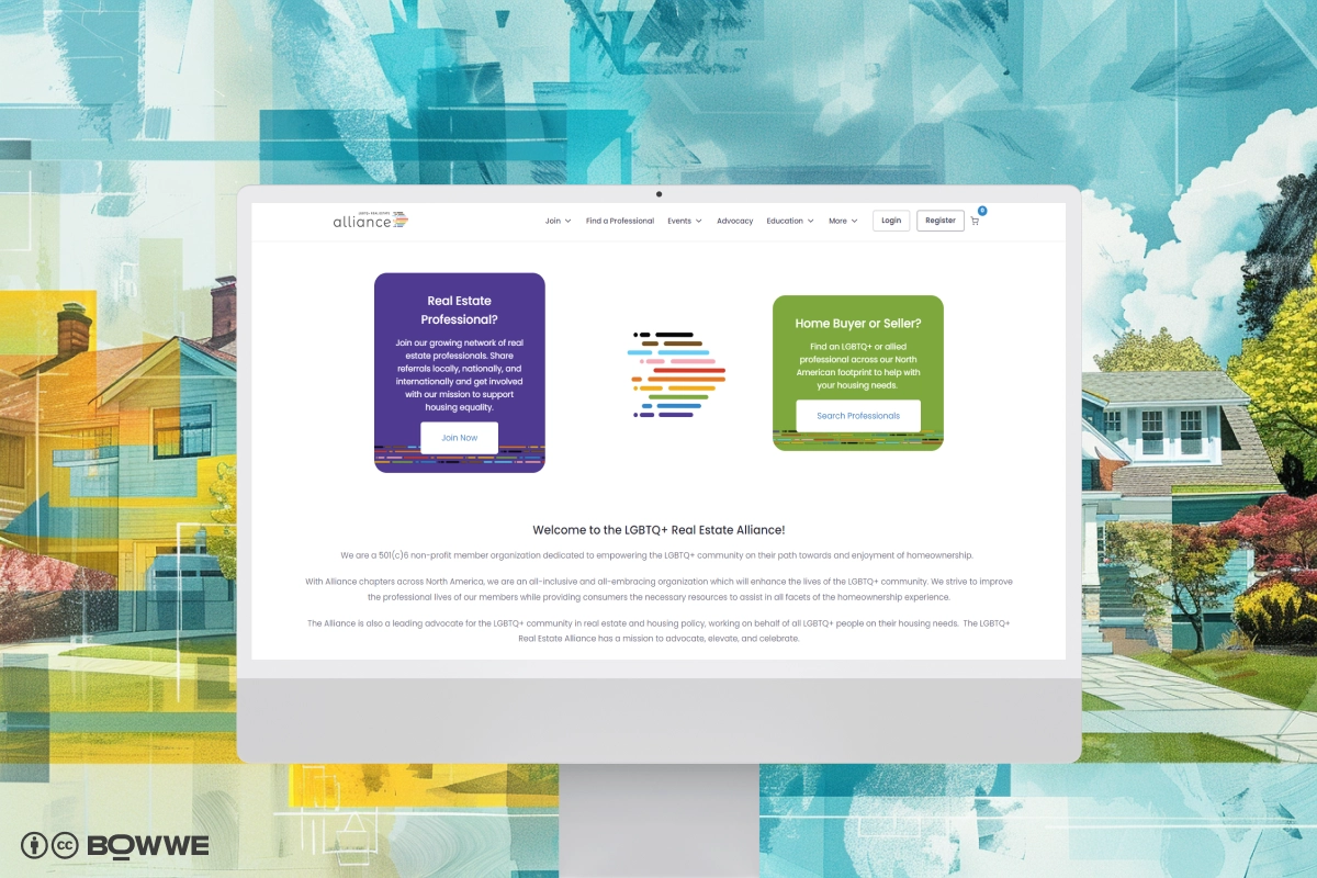 Example of niche website for real estate industry