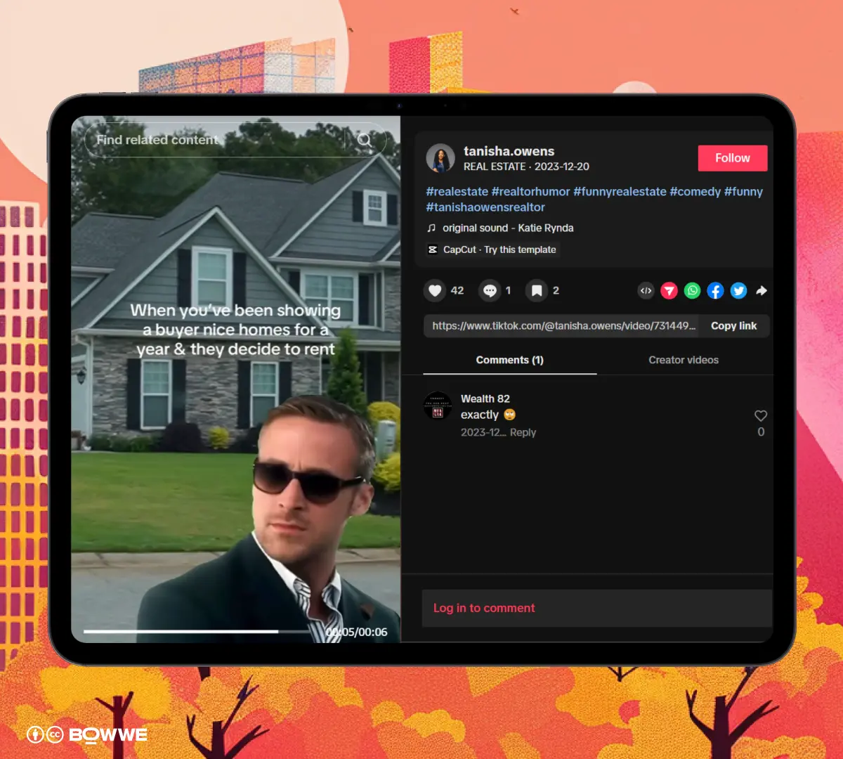Screenshot dall'account TikTok tanisha.owens
