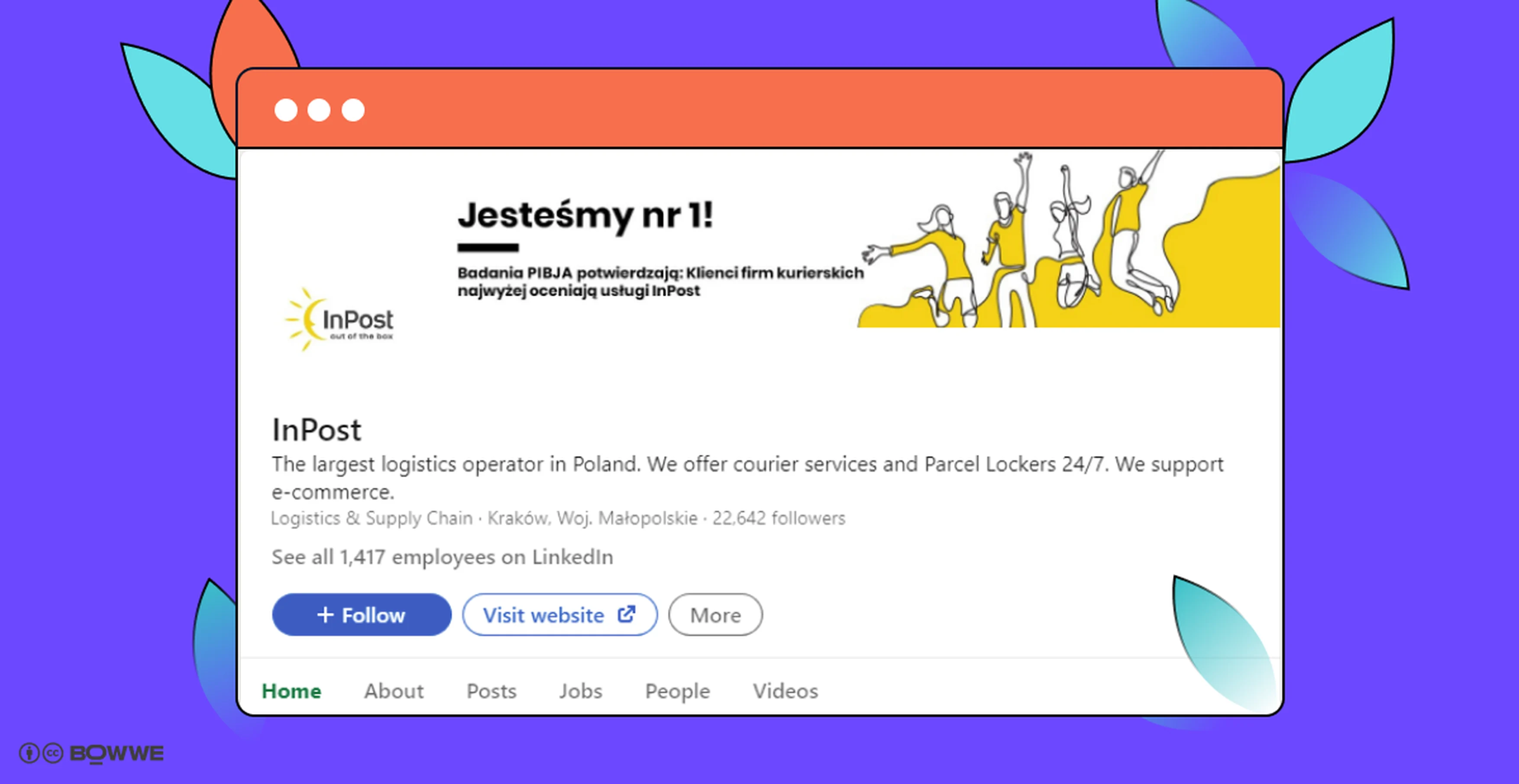 InPost profile on LinkedIn