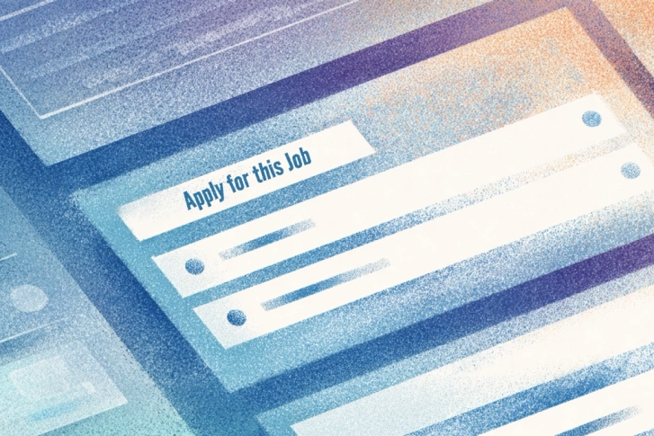Vorlagen für Rekrutierungswebsites Layouts mit Text