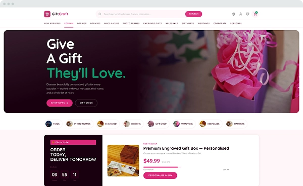 product page in BOWWE