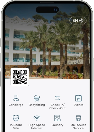 multiple functionality hotel app