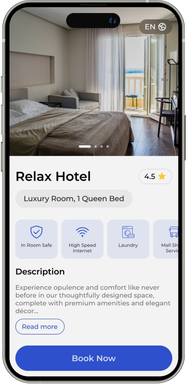 relax hotel, luxury room