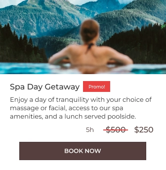 spa day getaway promo