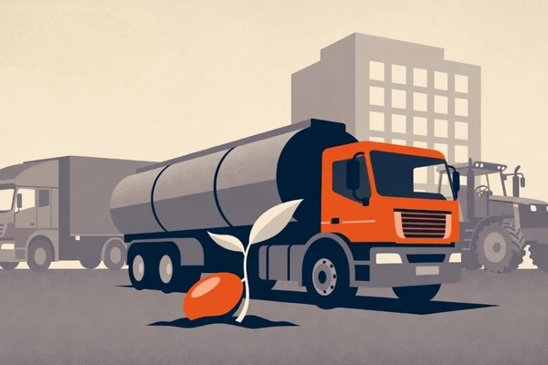 Diversos tipos de vehículos de transporte