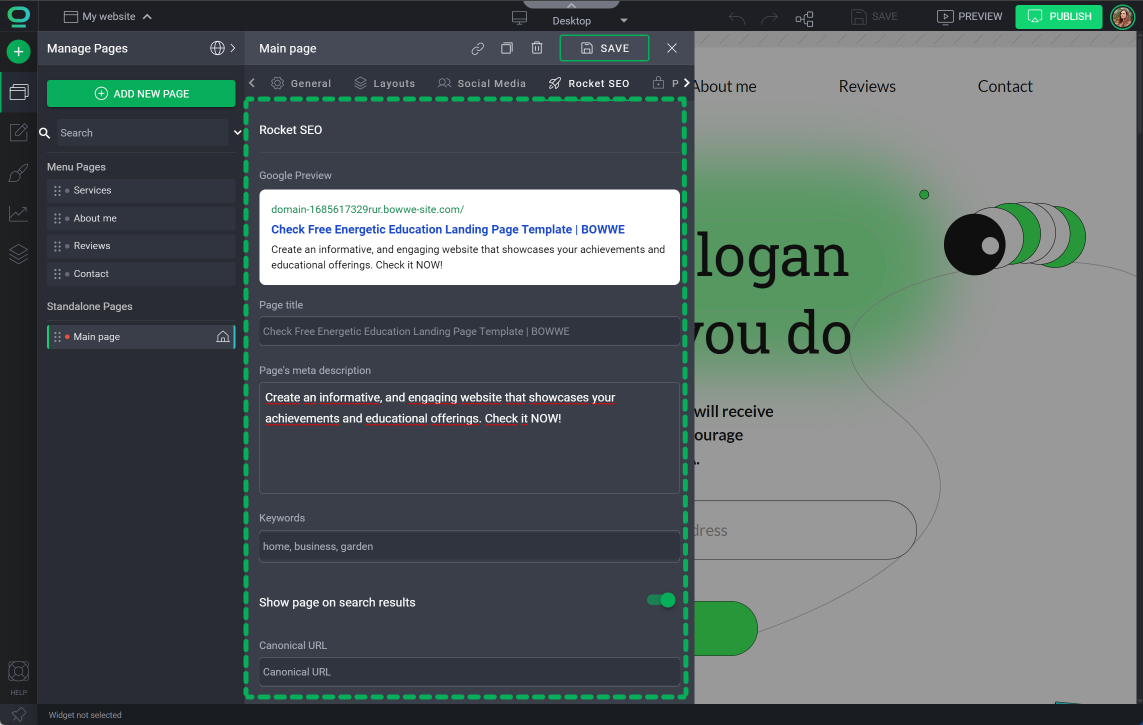 Adding Open Graphs in BOWWE