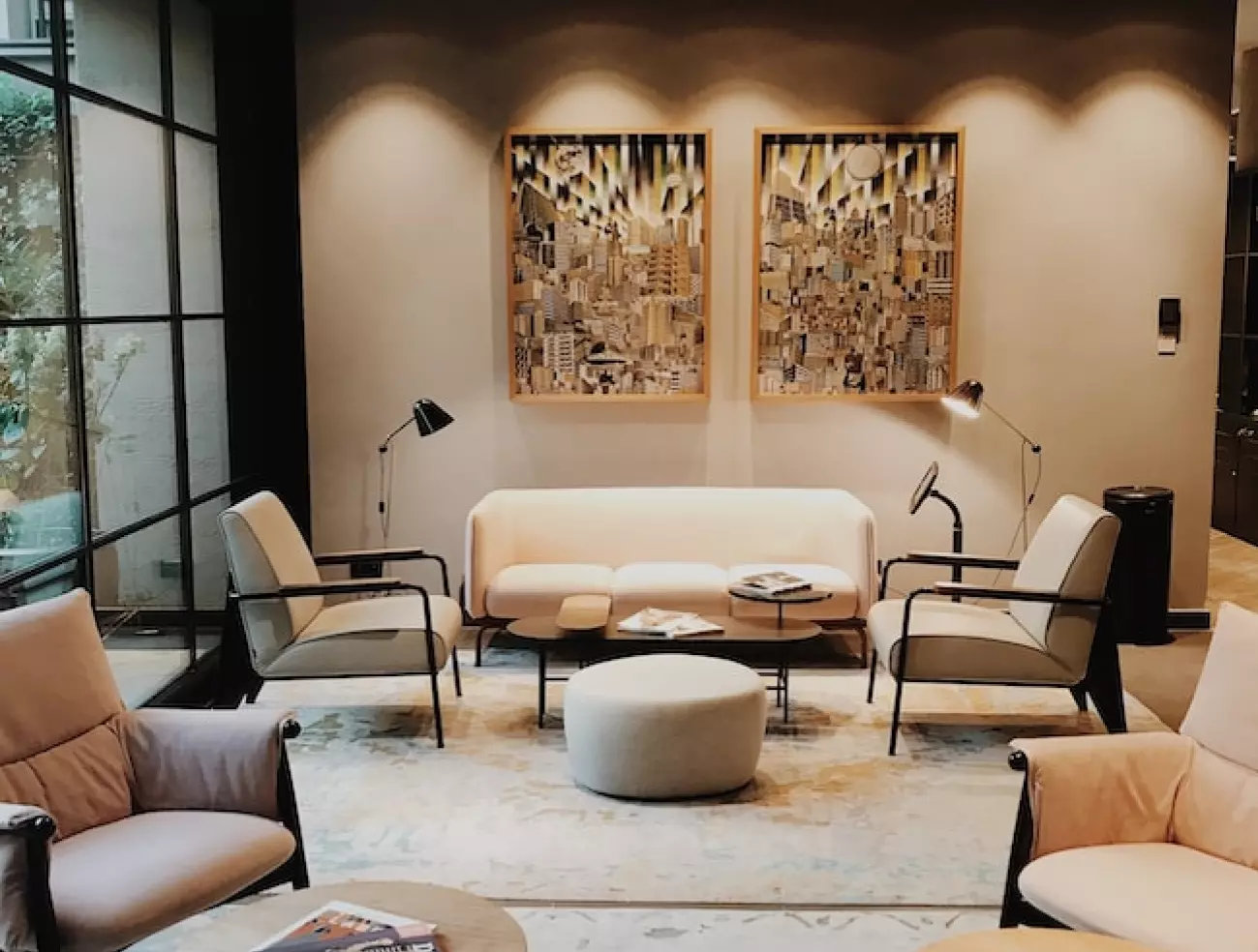 Room with furniture