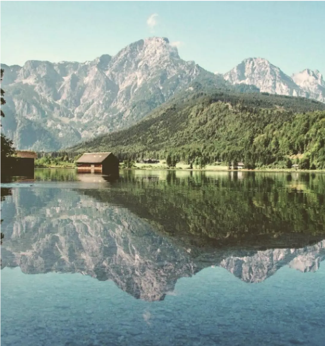 Lago de montaña