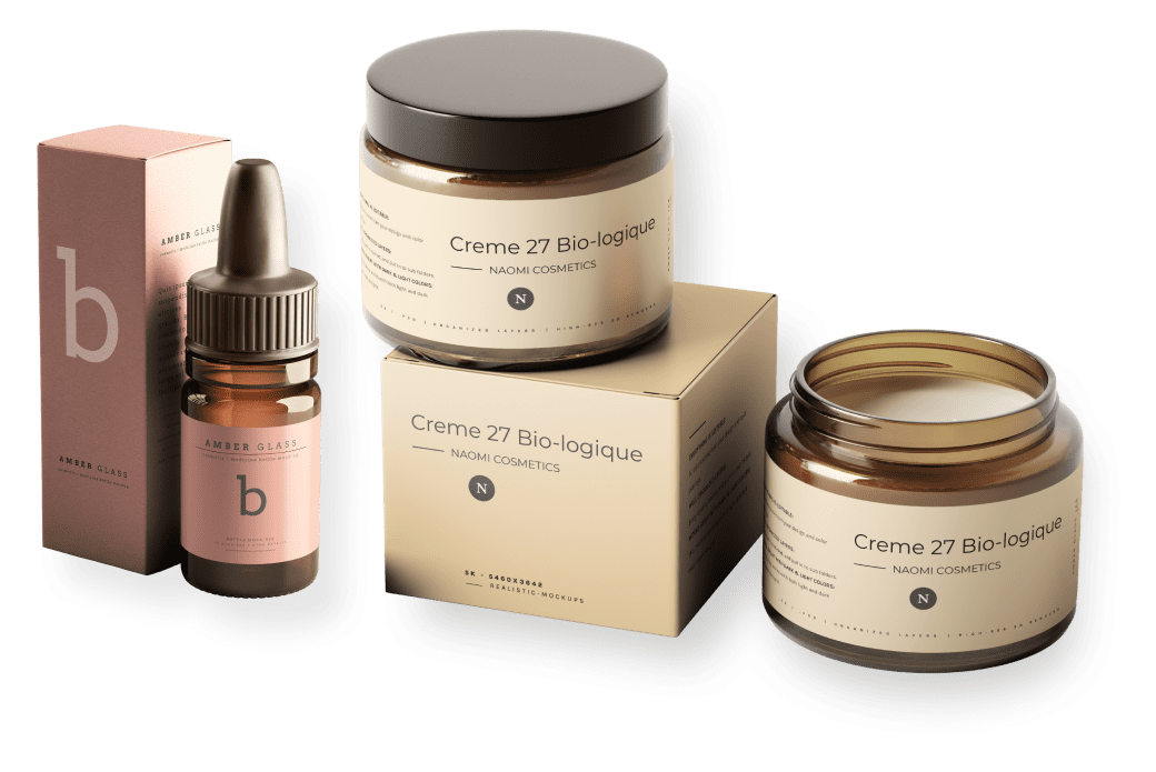 ensemble de cosmétiques