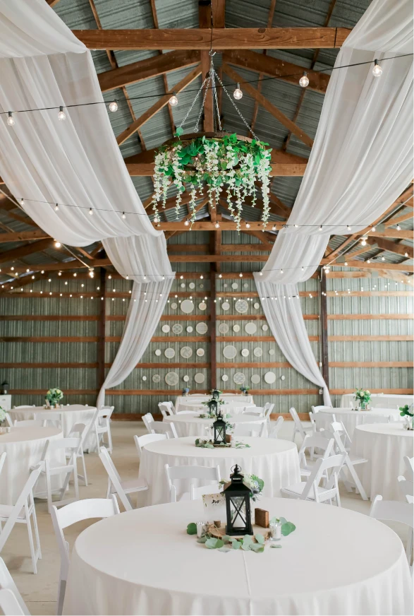 Room with tables and chairs