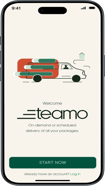 A smartphone with an example web page on its screen