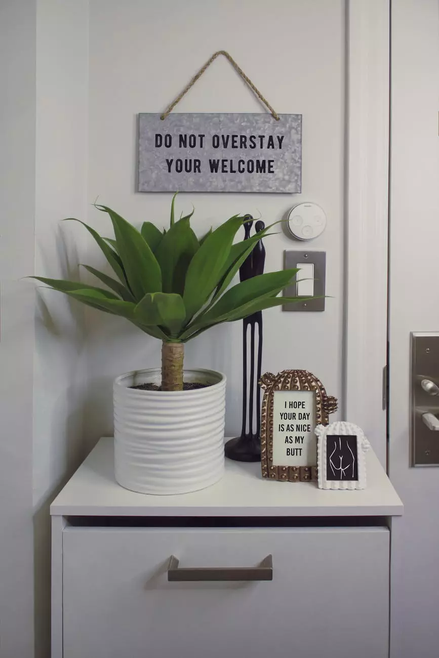 Modern cupboard with flower