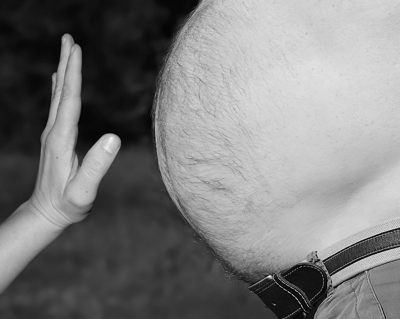 A girl's waist
