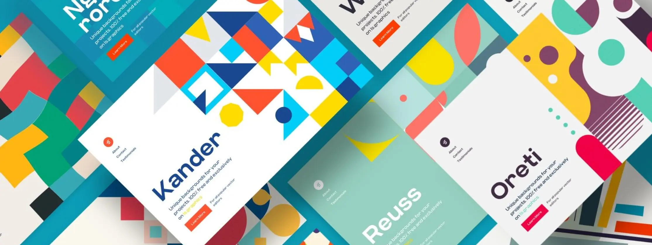 design image with rich text